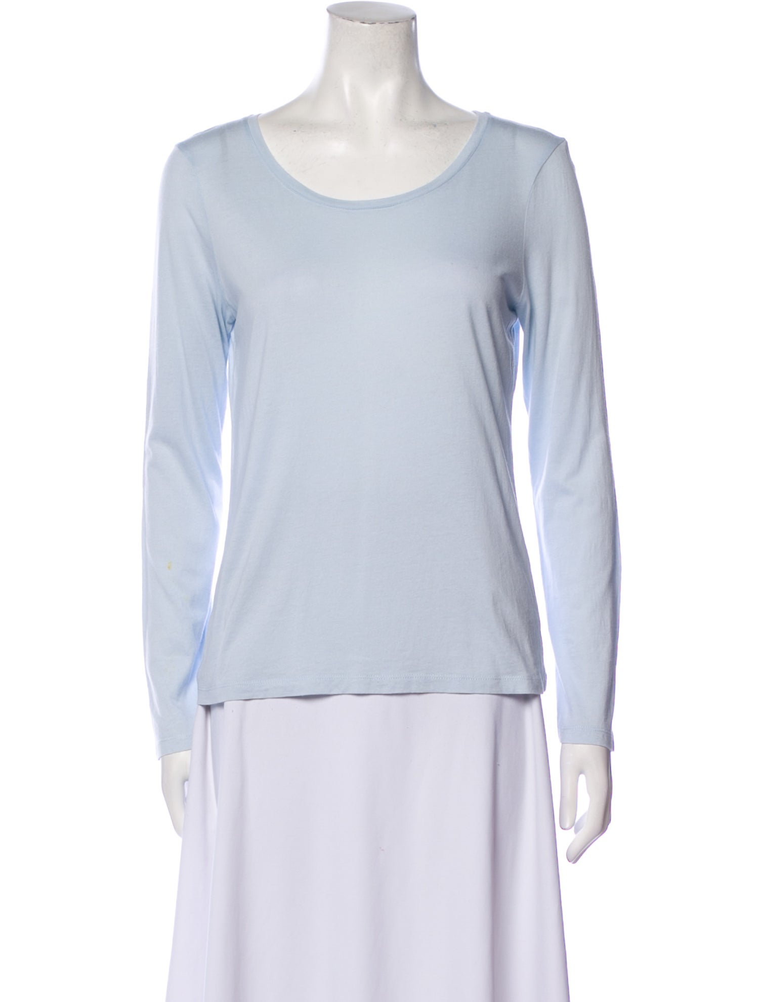 Henry Christ Scoop Neck Long Sleeve T-Shirt