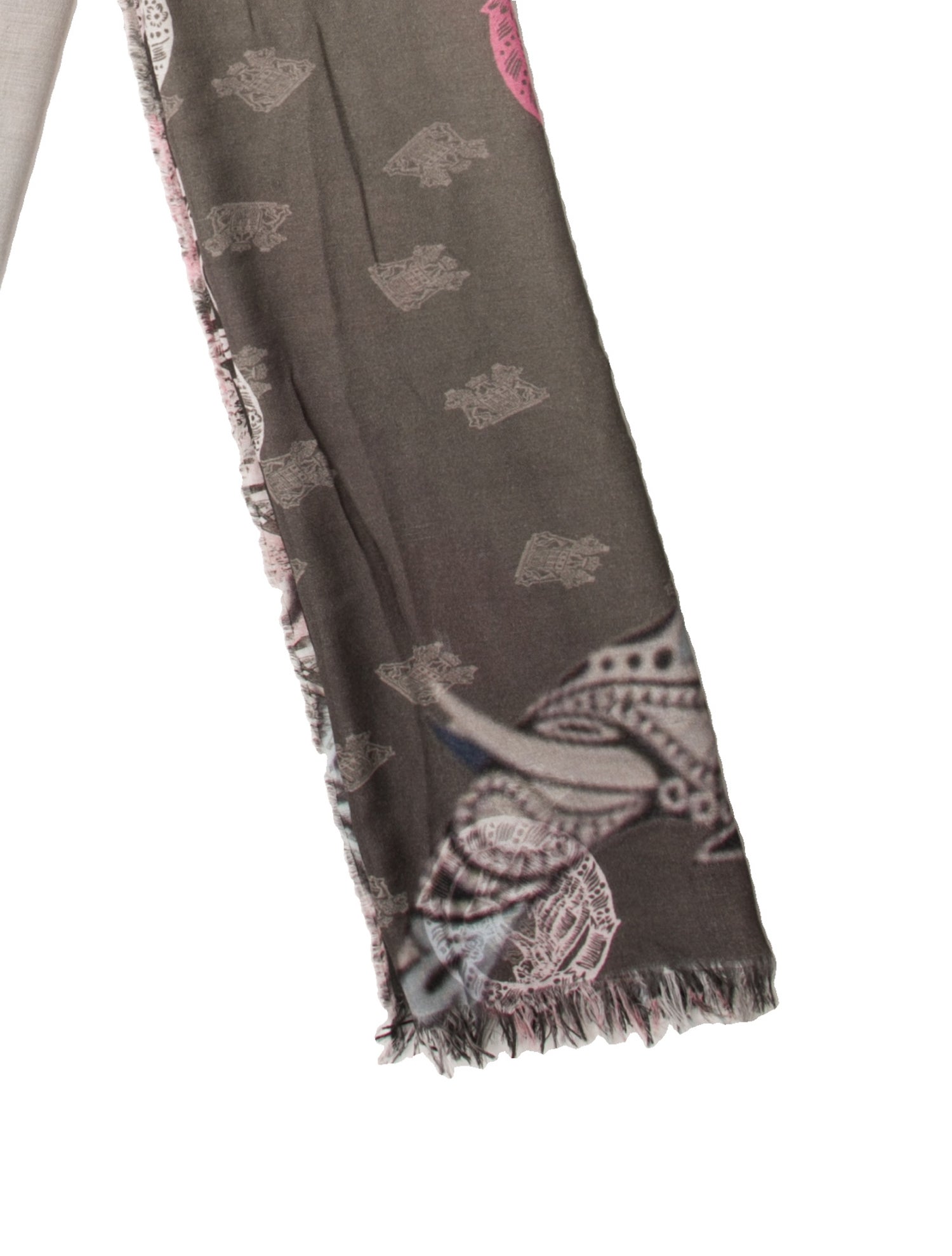 Henry Christ Cashmere Printed Scarf