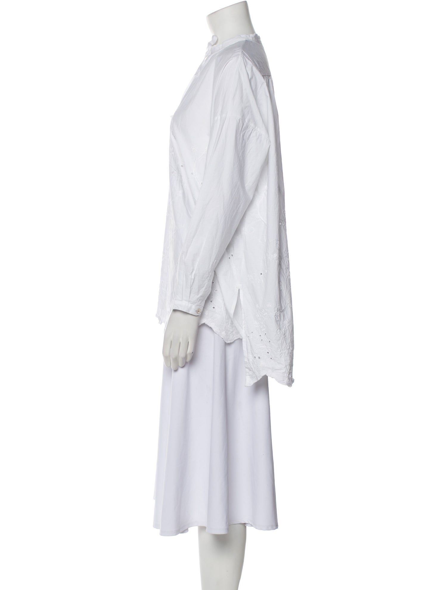 Hannoh Wessel Mock Neck Long Sleeve Tunic