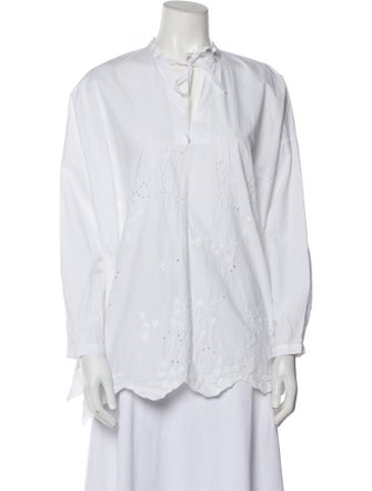 Hannoh Wessel Long Sleeve Button-Up Top