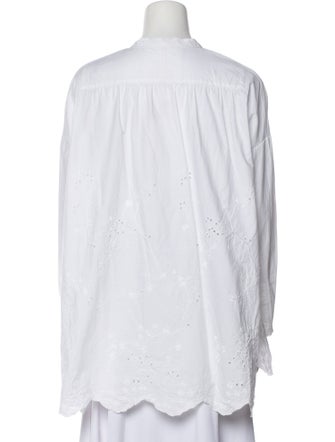 Hannoh Wessel Long Sleeve Button-Up Top