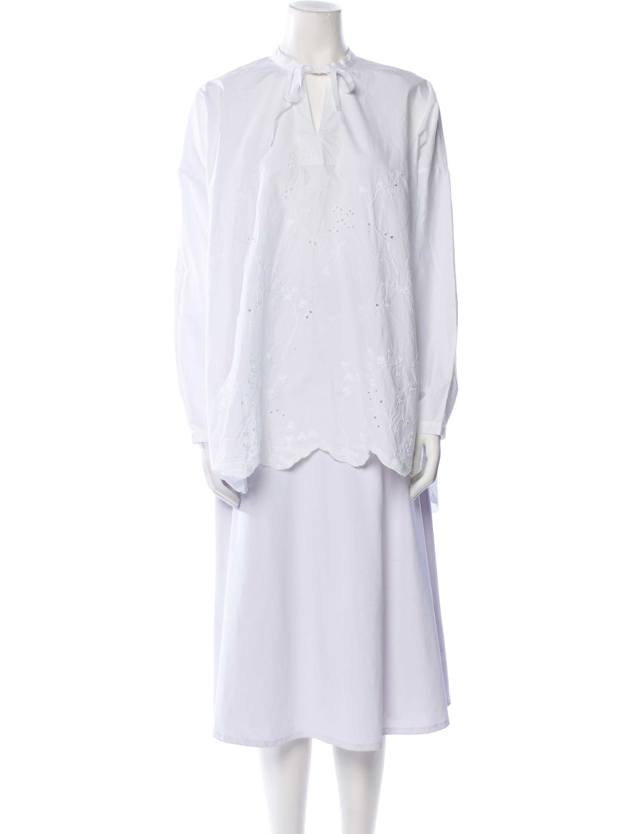 Hannoh Wessel Mock Neck Long Sleeve Tunic