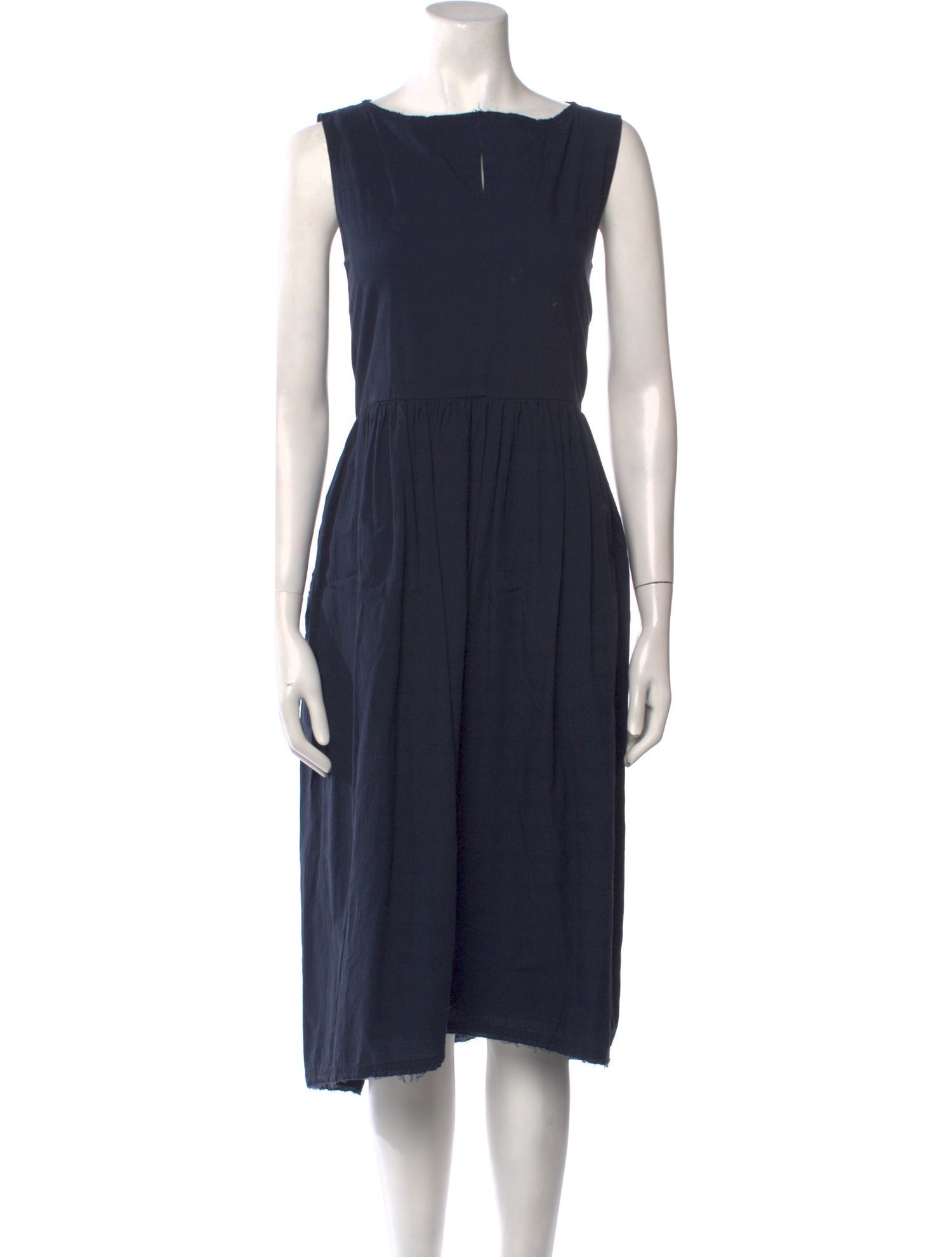 Hannoh Wessel Bateau Neckline Midi Length Dress