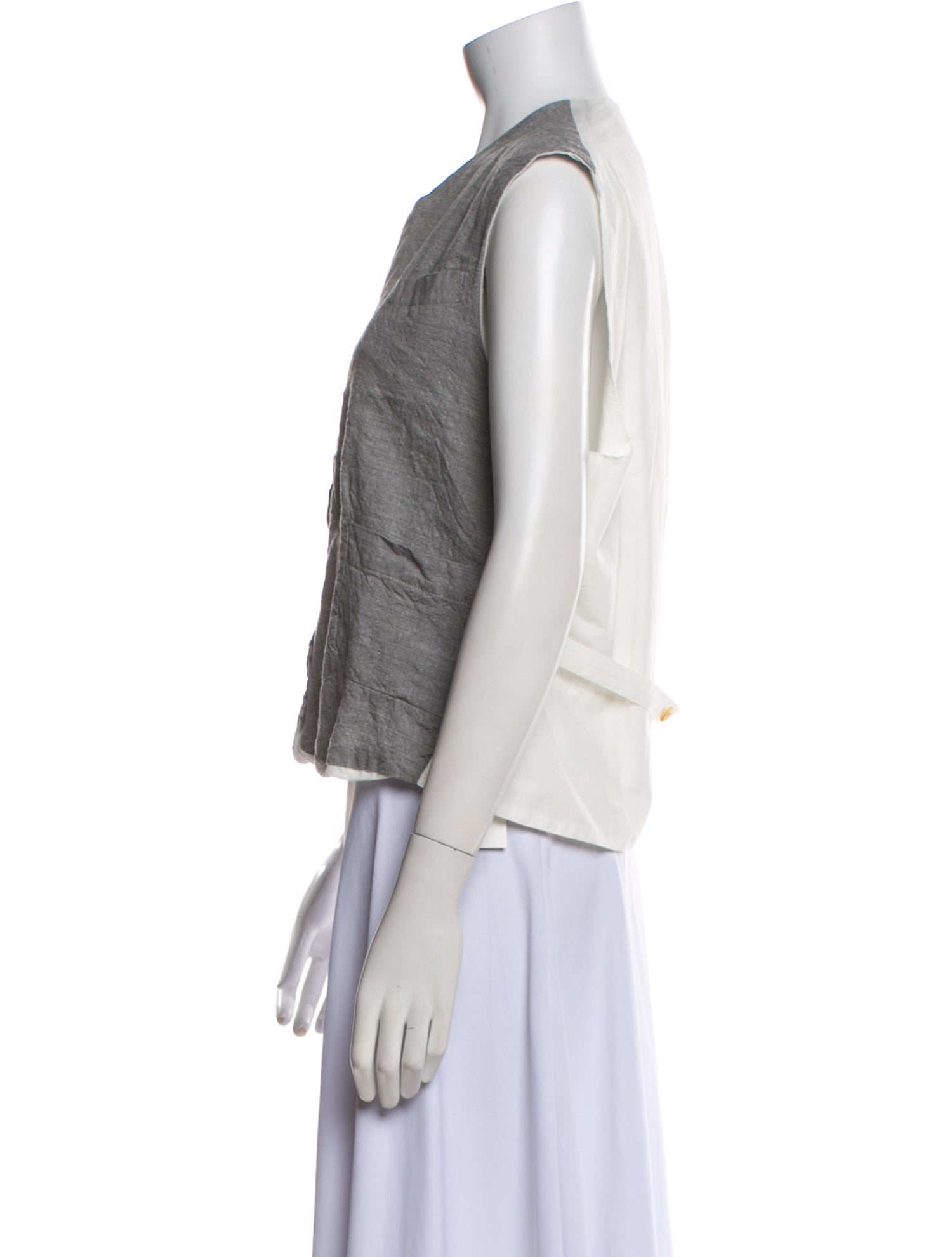 Hannoh Wessel Wool V-Neck Crop Top