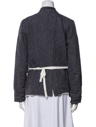 Hannoh Wessel Linen Striped Blazer