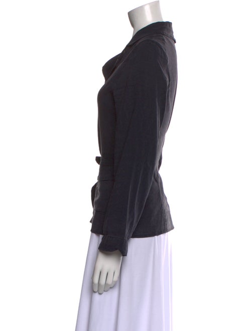 Hannoh Wessel Linen Long Sleeve Button-Up Top