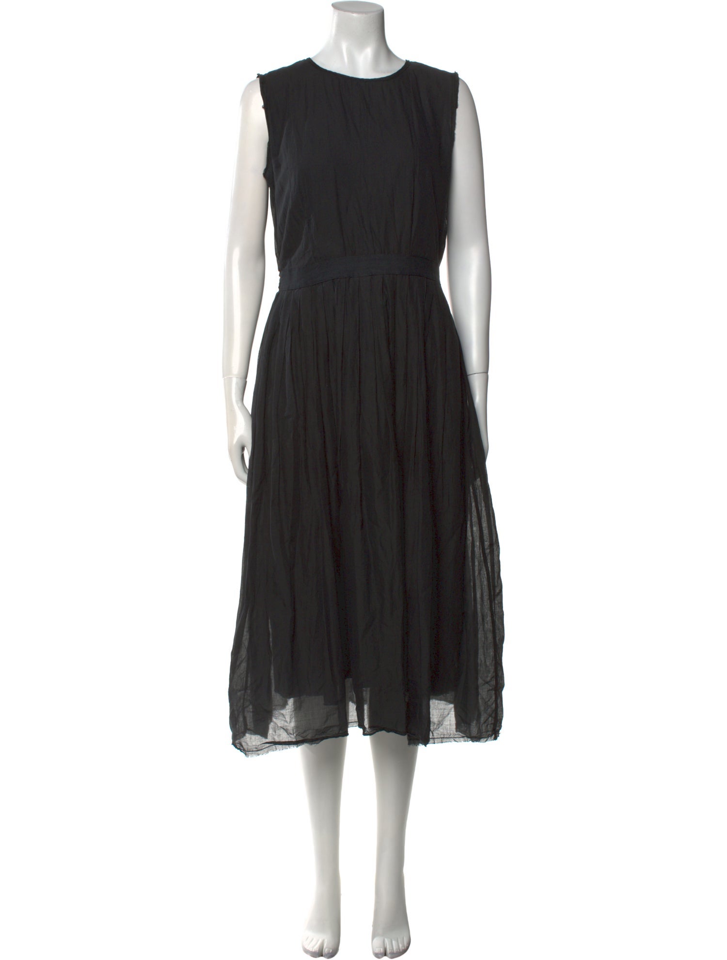 Hannoh Wessel Crew Neck Midi Length Dress