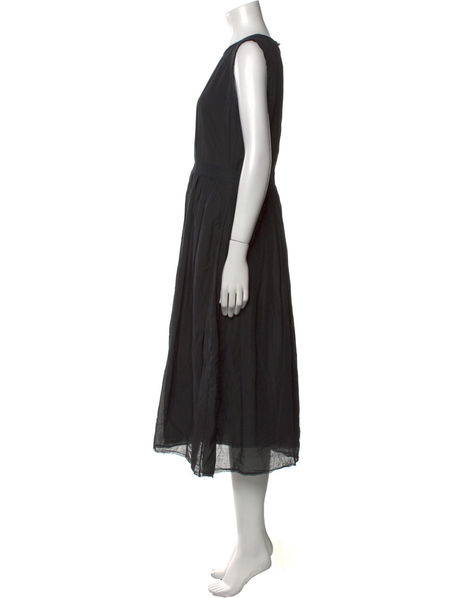 Hannoh Wessel Crew Neck Midi Length Dress