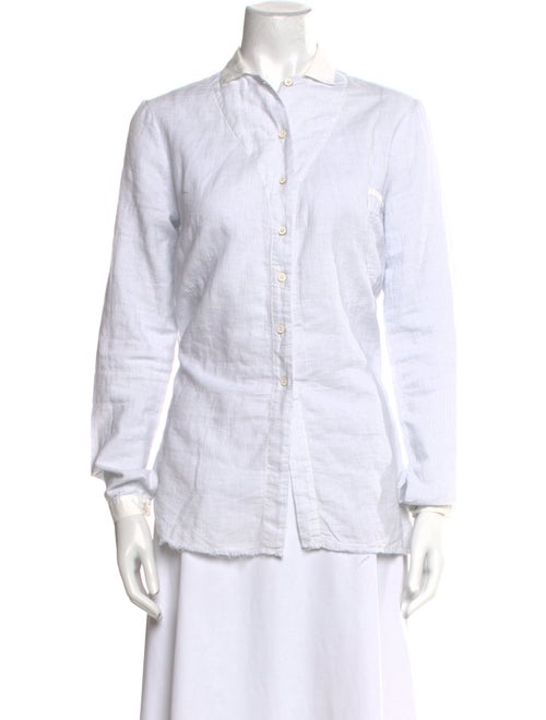Hannoh Wessel Striped Long Sleeve Button-Up Top