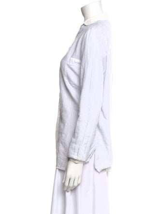 Hannoh Wessel Striped Long Sleeve Button-Up Top