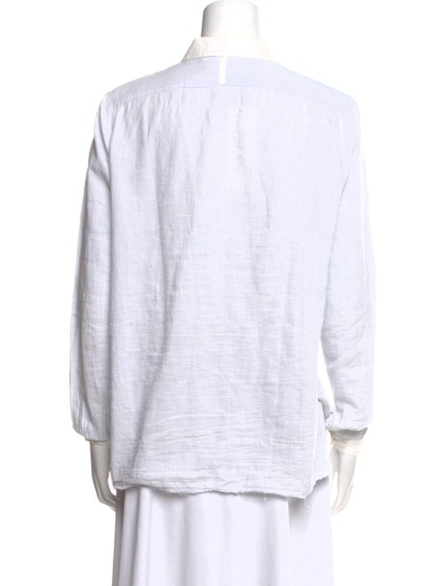 Hannoh Wessel Striped Long Sleeve Button-Up Top