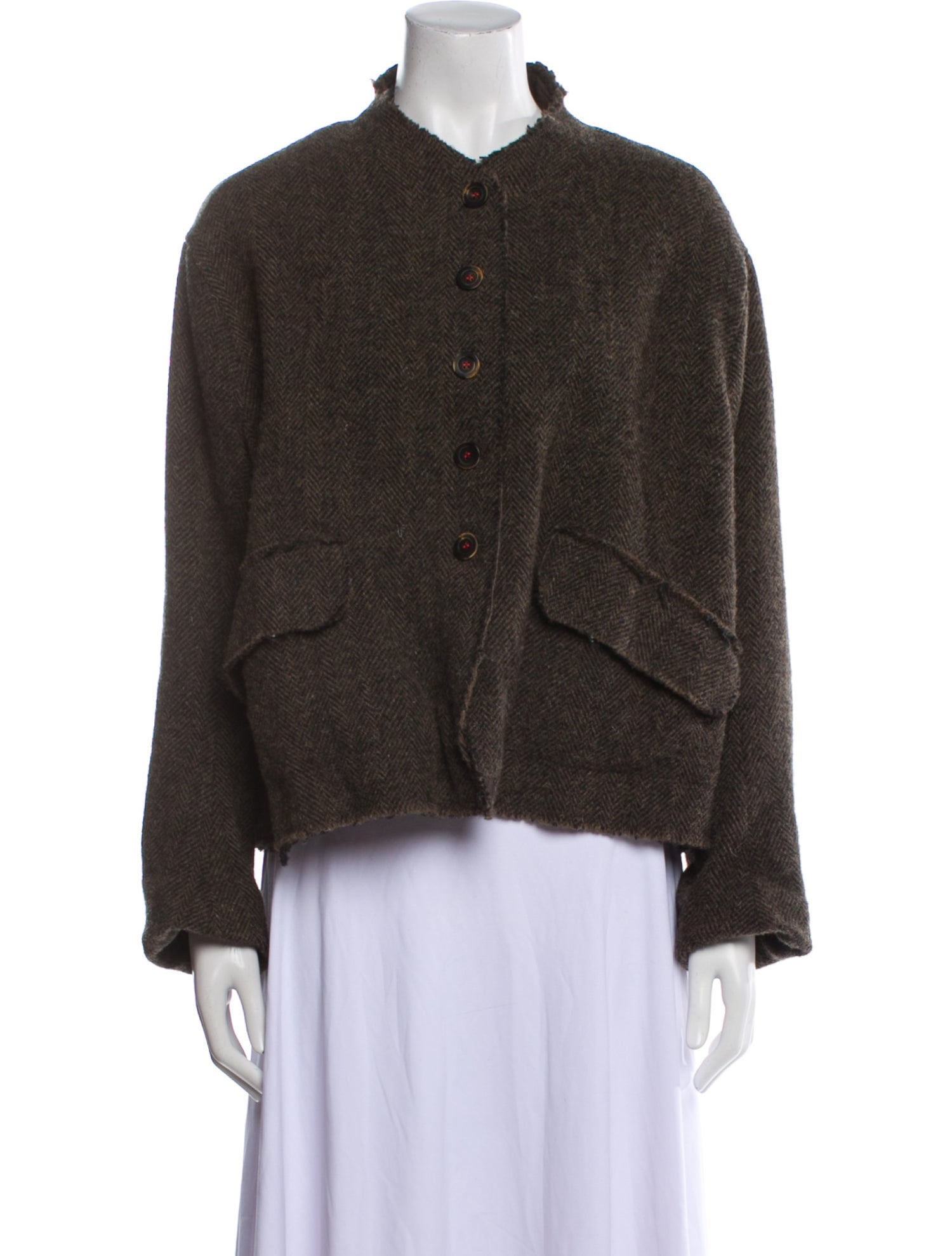 Hannoh Wessel Harris Tweed Wool Jacket