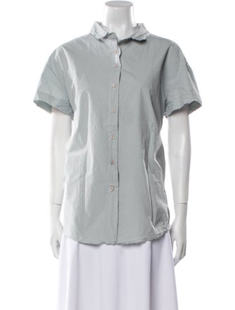 Hannoh Wessel Short Sleeve Button-Up Top