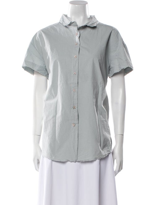 Hannoh Wessel Short Sleeve Button-Up Top