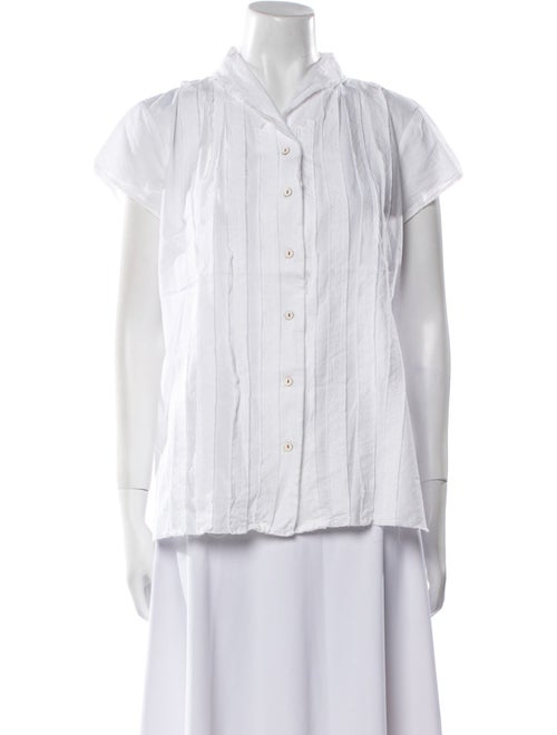 Hannoh Wessel Short Sleeve Button-Up Top