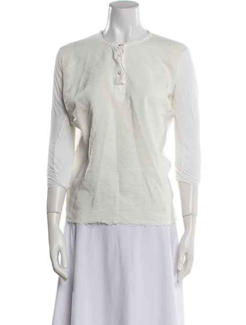 Hannoh Wessel Silk Tie Neck Blouse