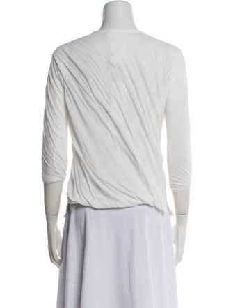 Hannoh Wessel Silk Tie Neck Blouse