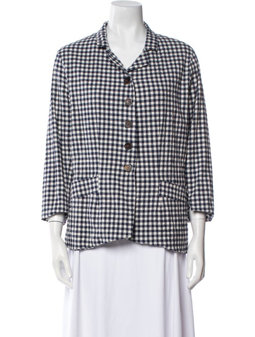 Hannoh Wessel Plaid Print Jacket