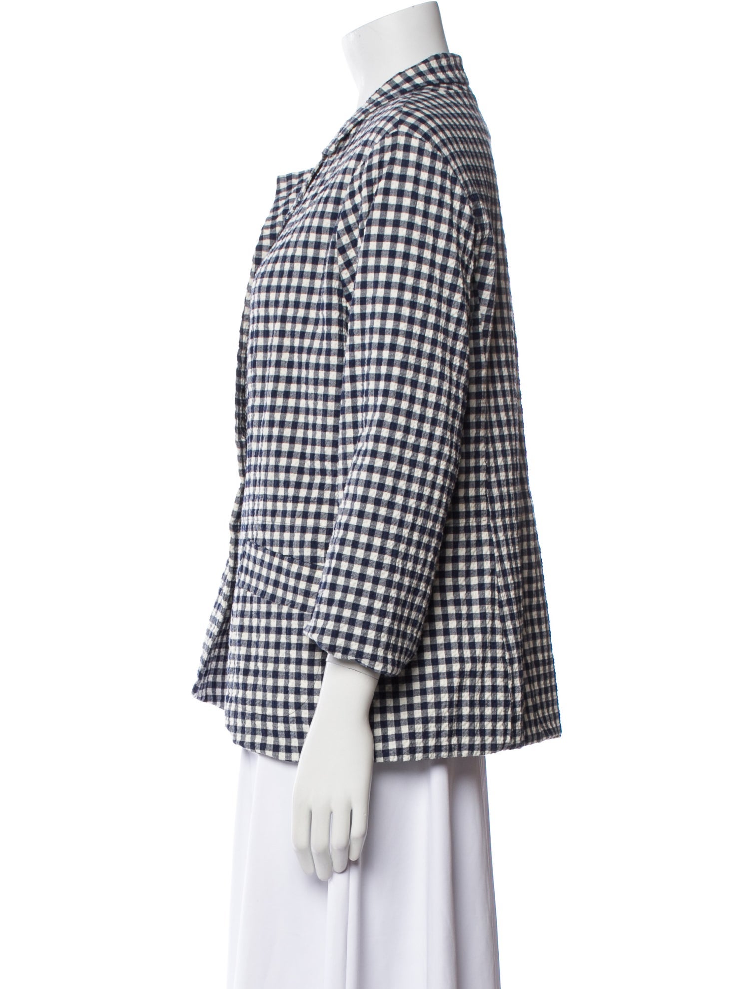 Hannoh Wessel Plaid Print Jacket