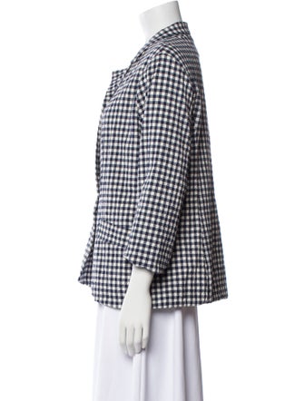 Hannoh Wessel Plaid Print Jacket