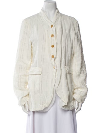 Hannoh Wessel Linen Striped Jacket