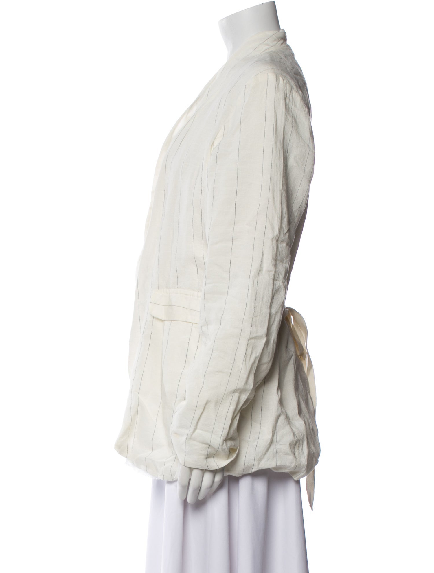 Hannoh Wessel Linen Striped Jacket