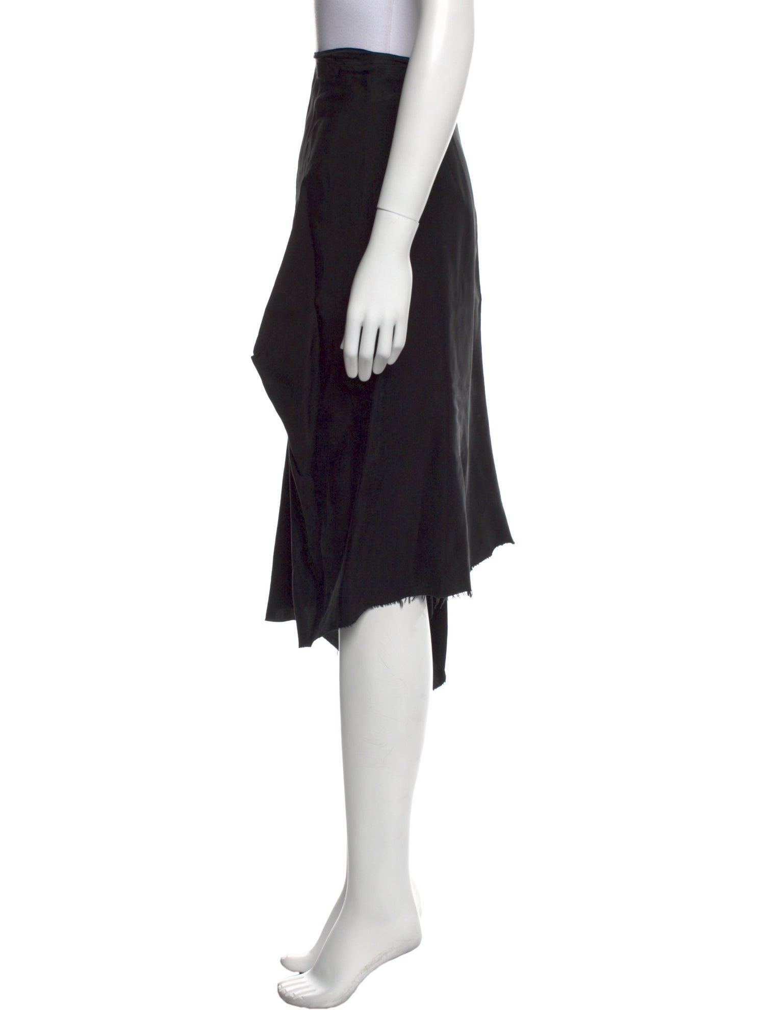 Hannoh Wessel Pleated Accents Midi Length Skirt