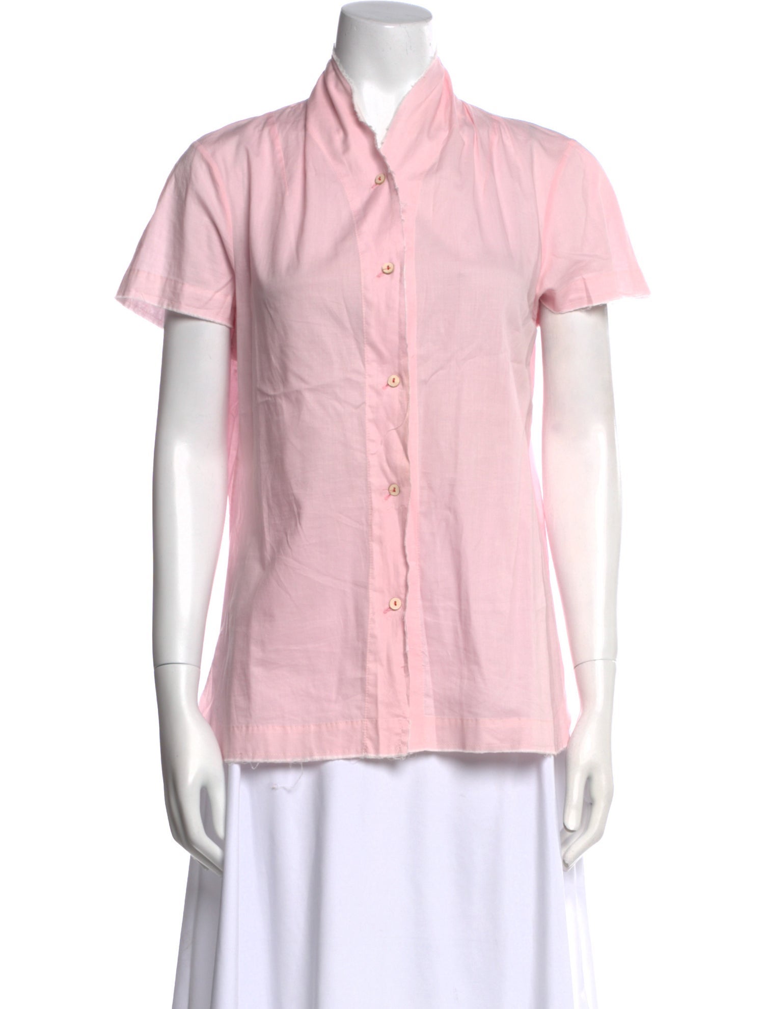 Hannoh Wessel Short Sleeve Button-Up Top