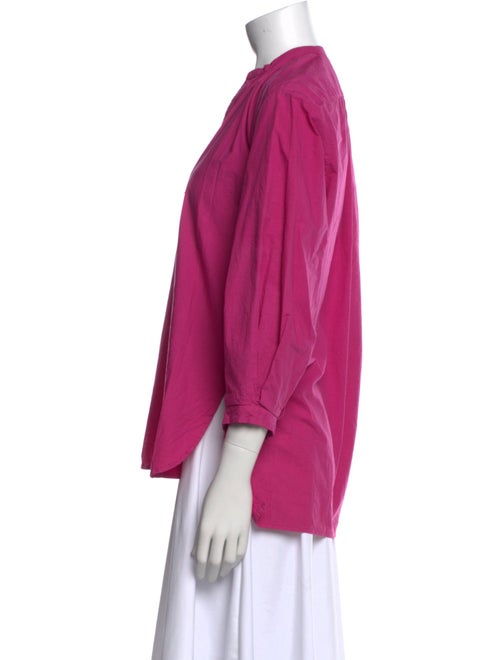 Hannoh Wessel V-Neck Three-Quarter Sleeve Blouse