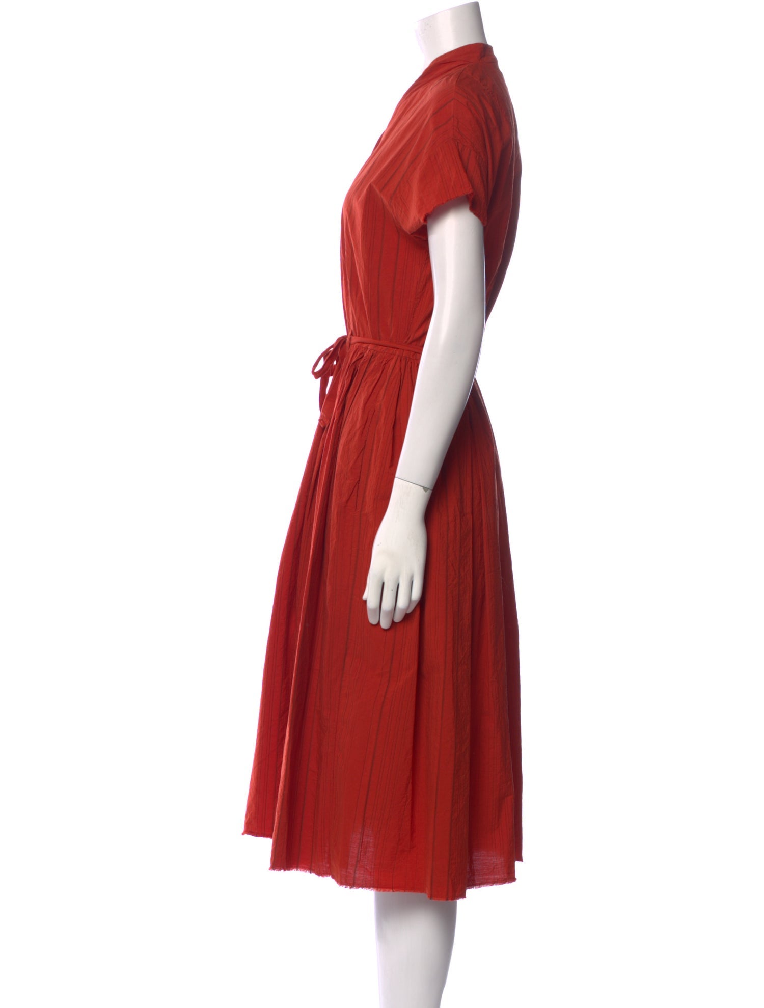 Hannoh Wessel V-Neck Midi Length Dress