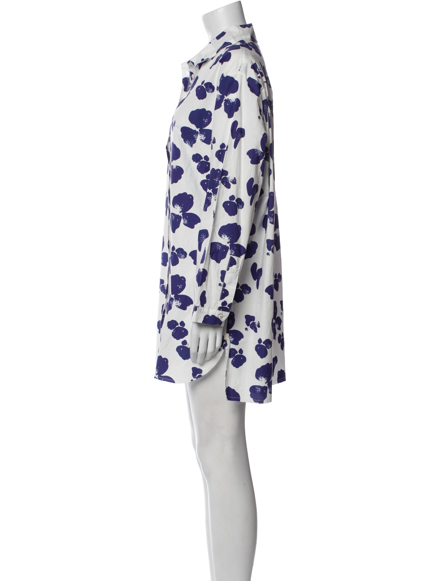 Hannoh Wessel Floral Print Mini Dress