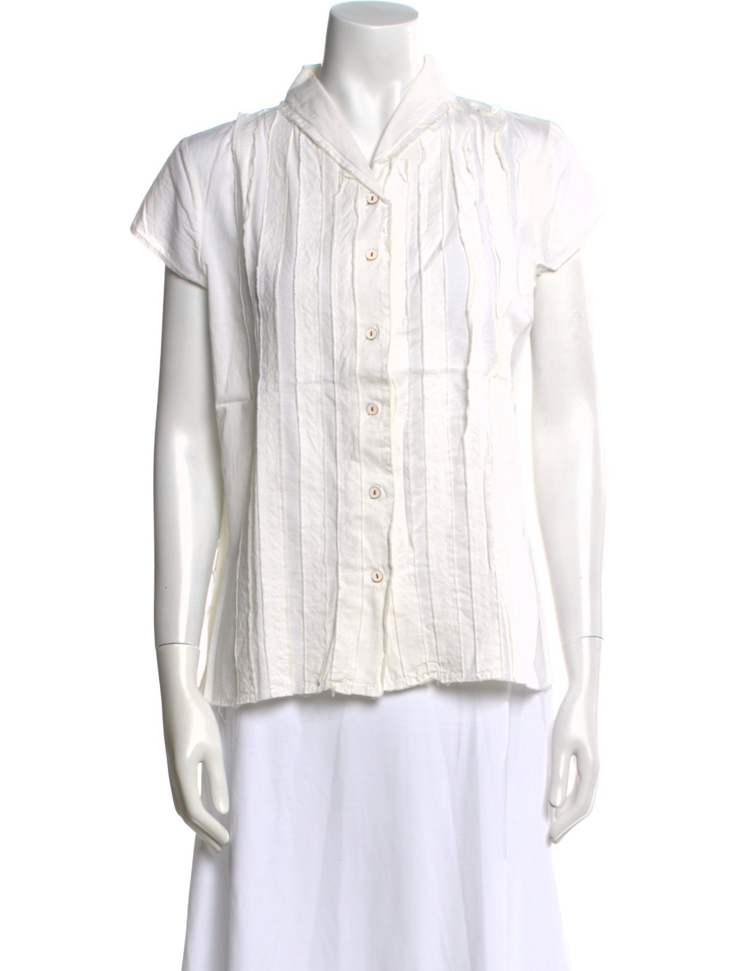 Hannoh Wessel Short Sleeve Button-Up Top