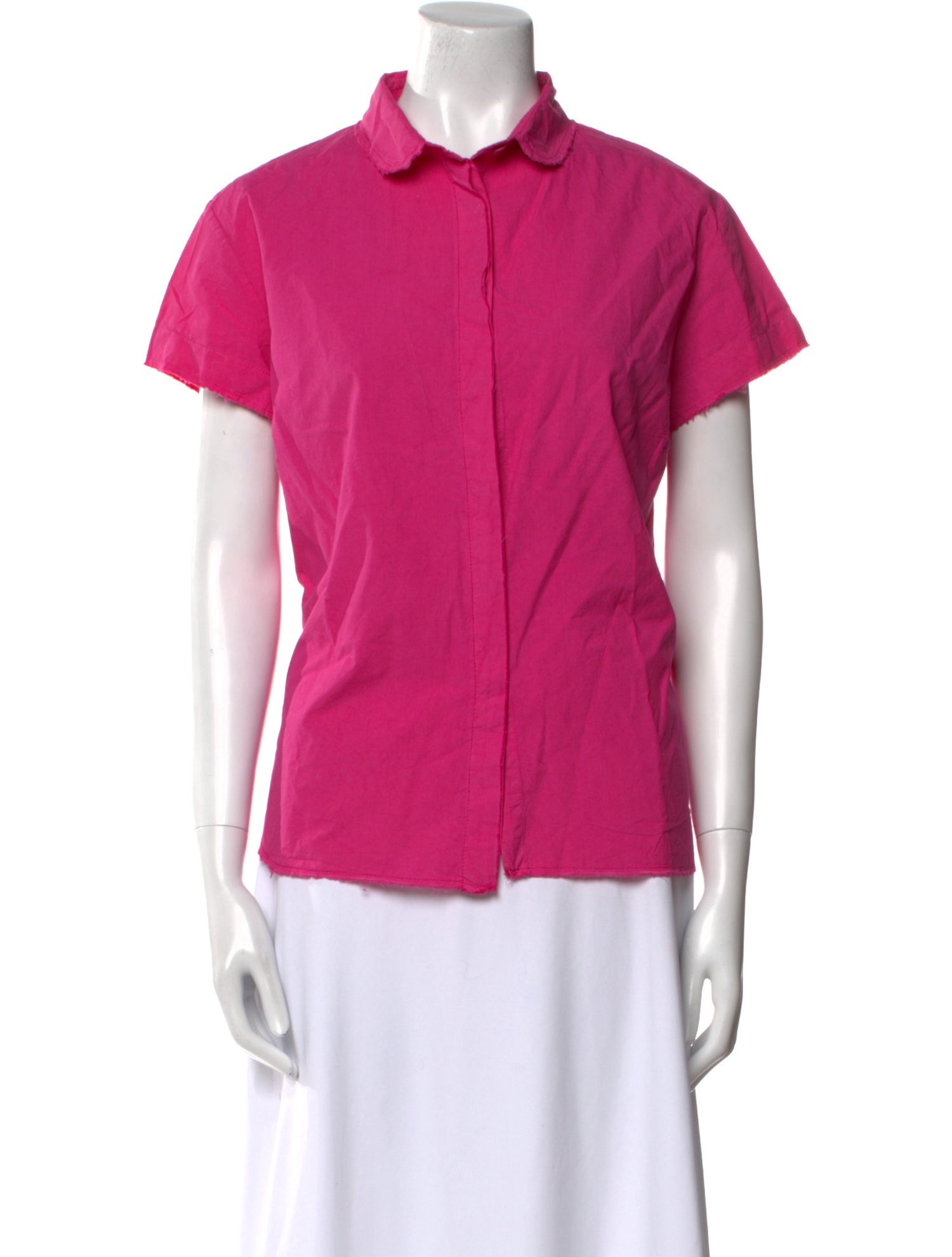 Hannoh Wessel Short Sleeve Button-Up Top