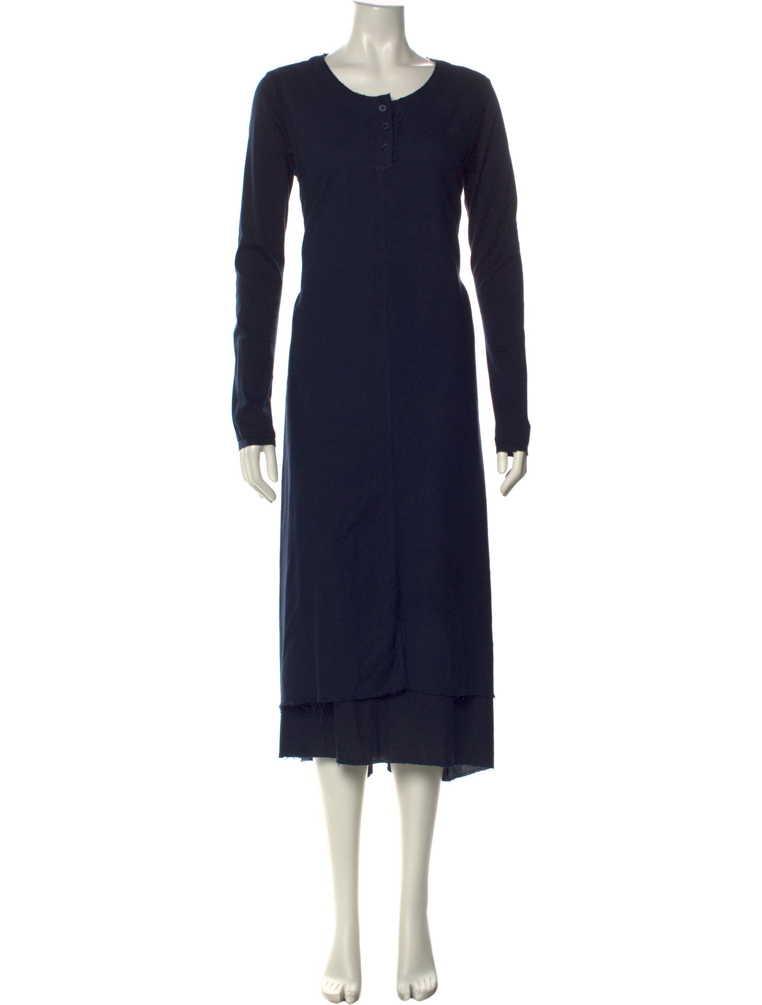 Hannoh Wessel Crew Neck Midi Length Dress