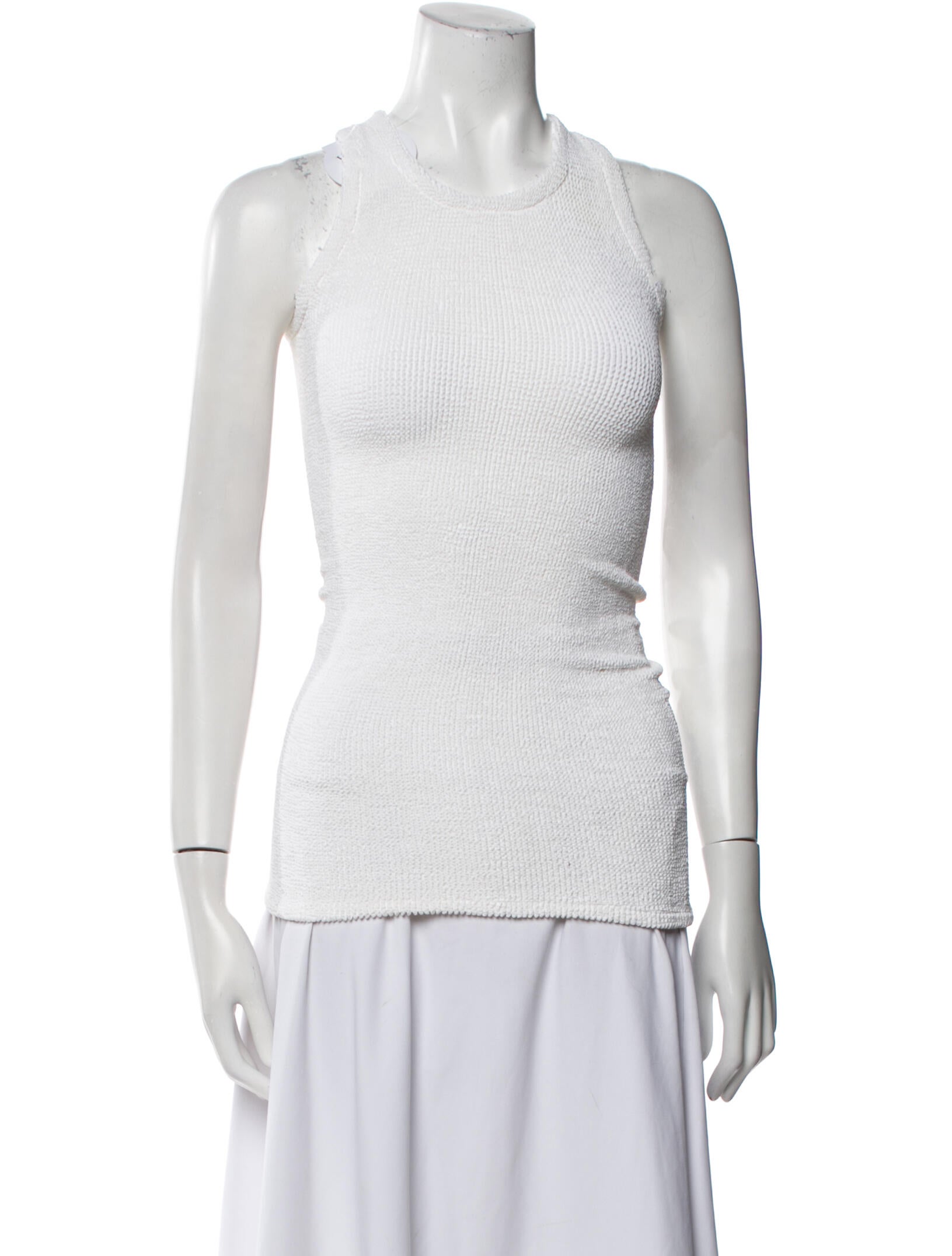 Hunza G Nylon Crew Neck Top