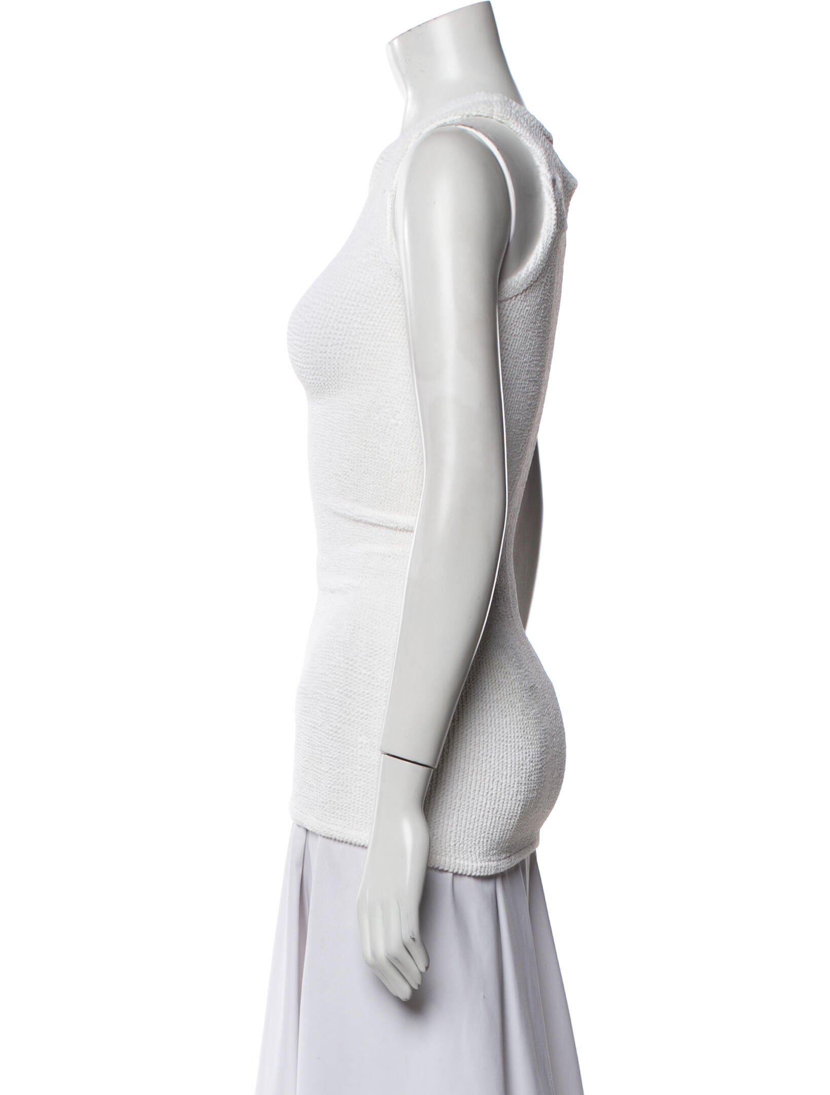 Hunza G Nylon Crew Neck Top