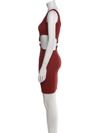 Hunza G Nylon Mini Dress