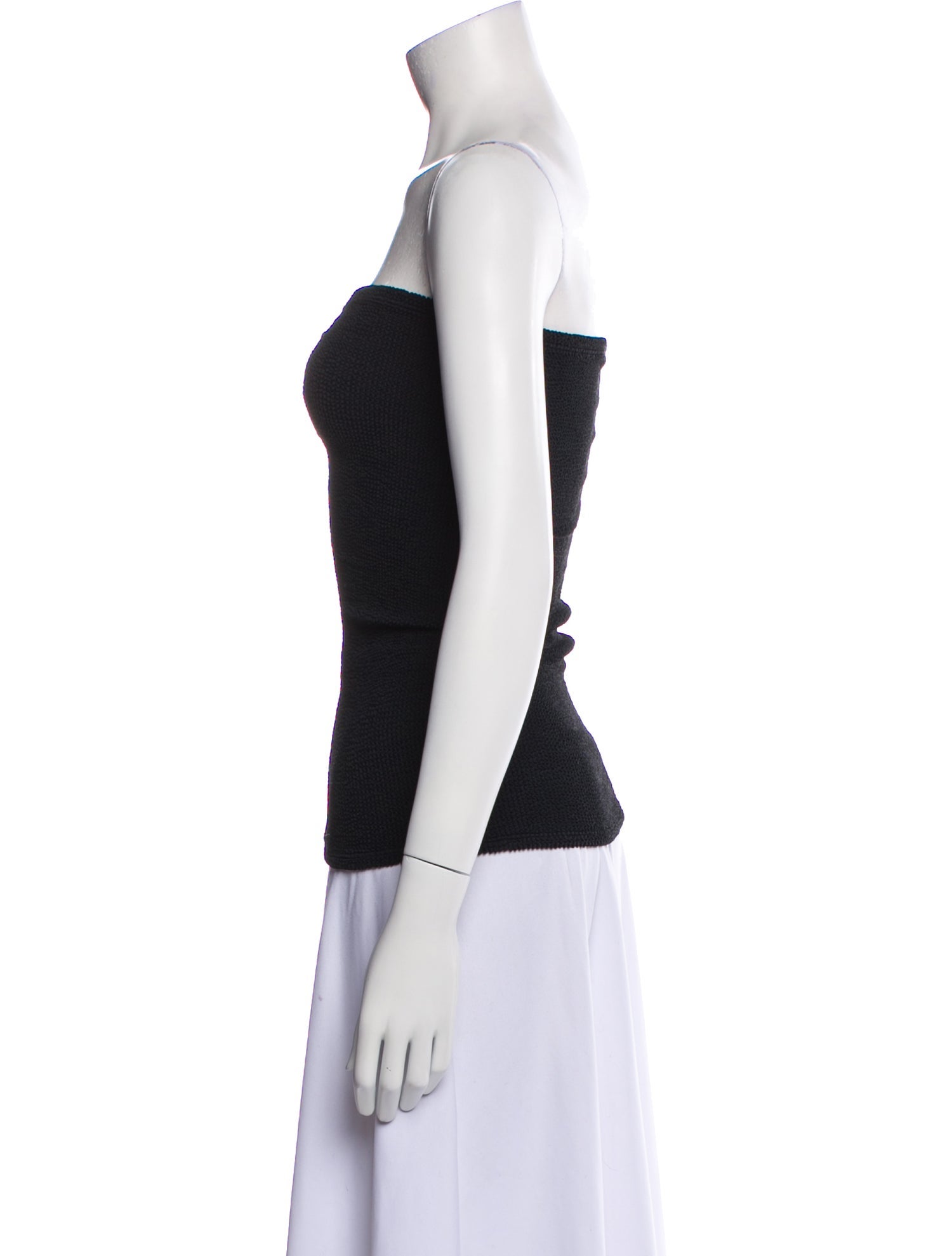 Hunza G Nylon Strapless Top