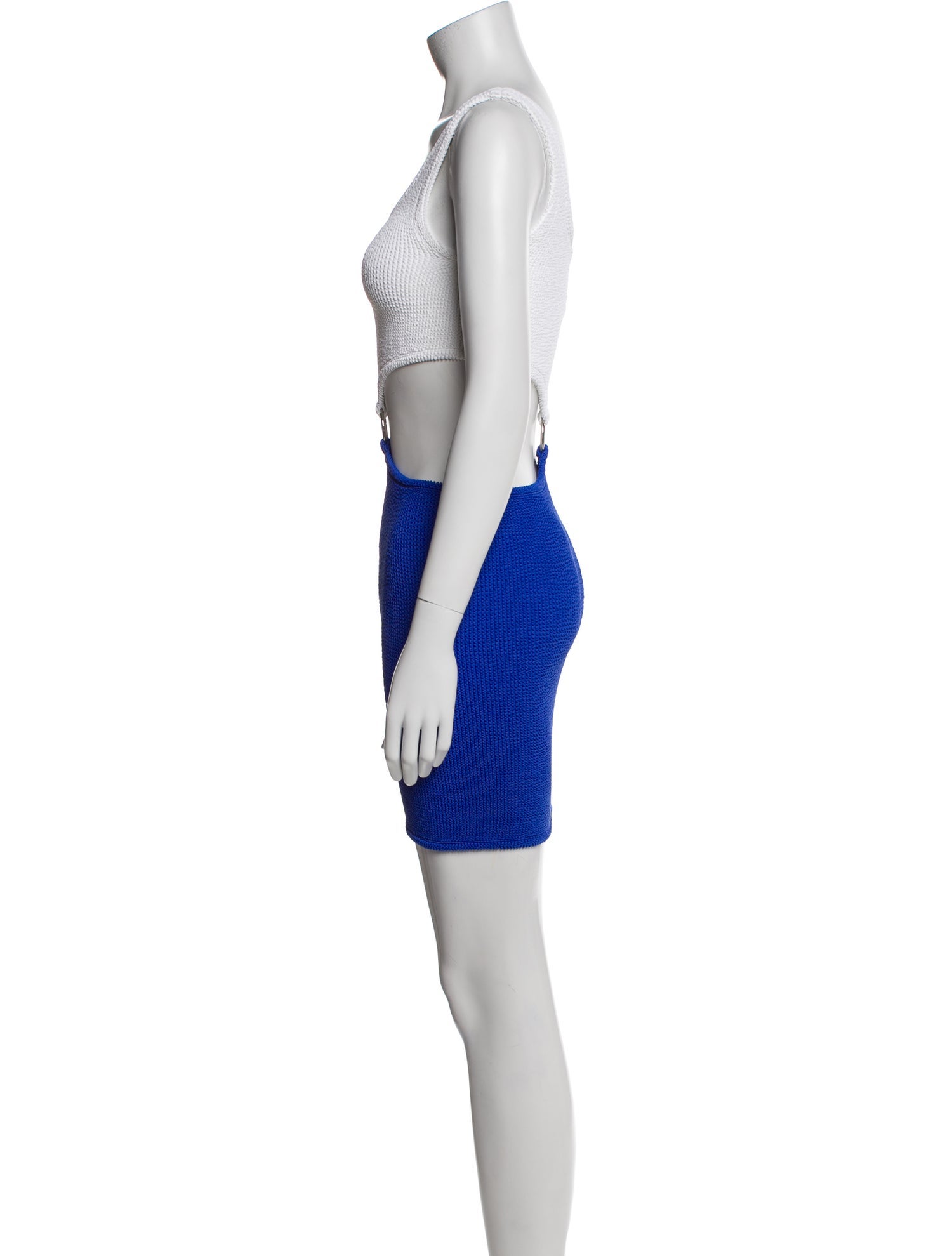 Hunza G Nylon Mini Dress