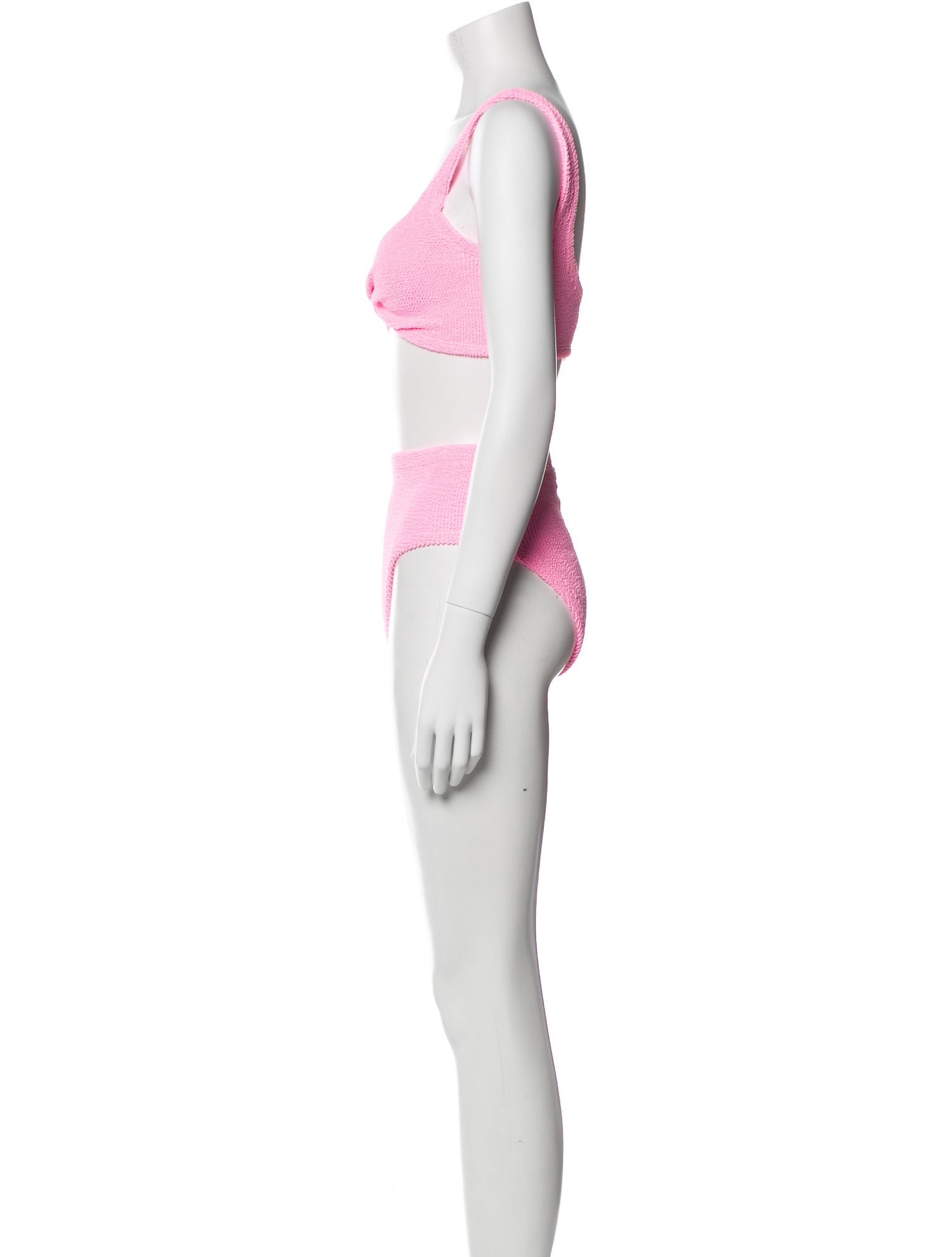 Hunza G Pleated Accents Bikini w/ Tags