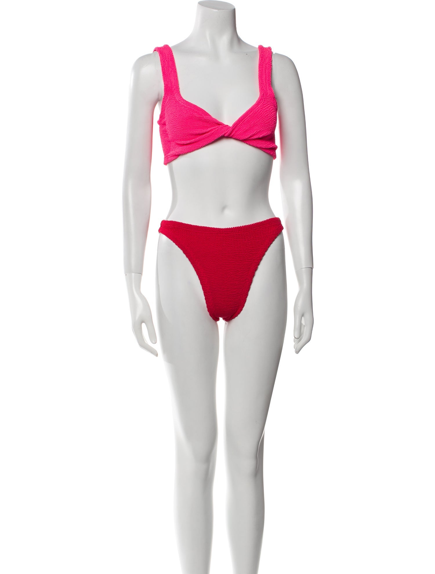 Hunza G Pleated Accents Bikini