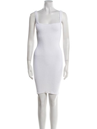 Hunza G Nylon Mini Dress