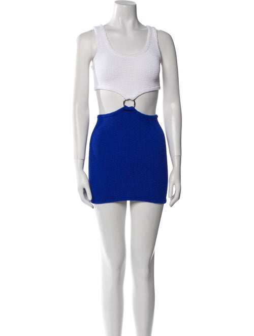 Hunza G Nylon Mini Dress