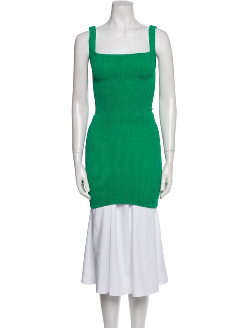 Hunza G Nylon Square Neckline Tunic