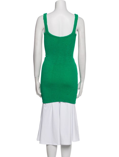 Hunza G Nylon Square Neckline Tunic