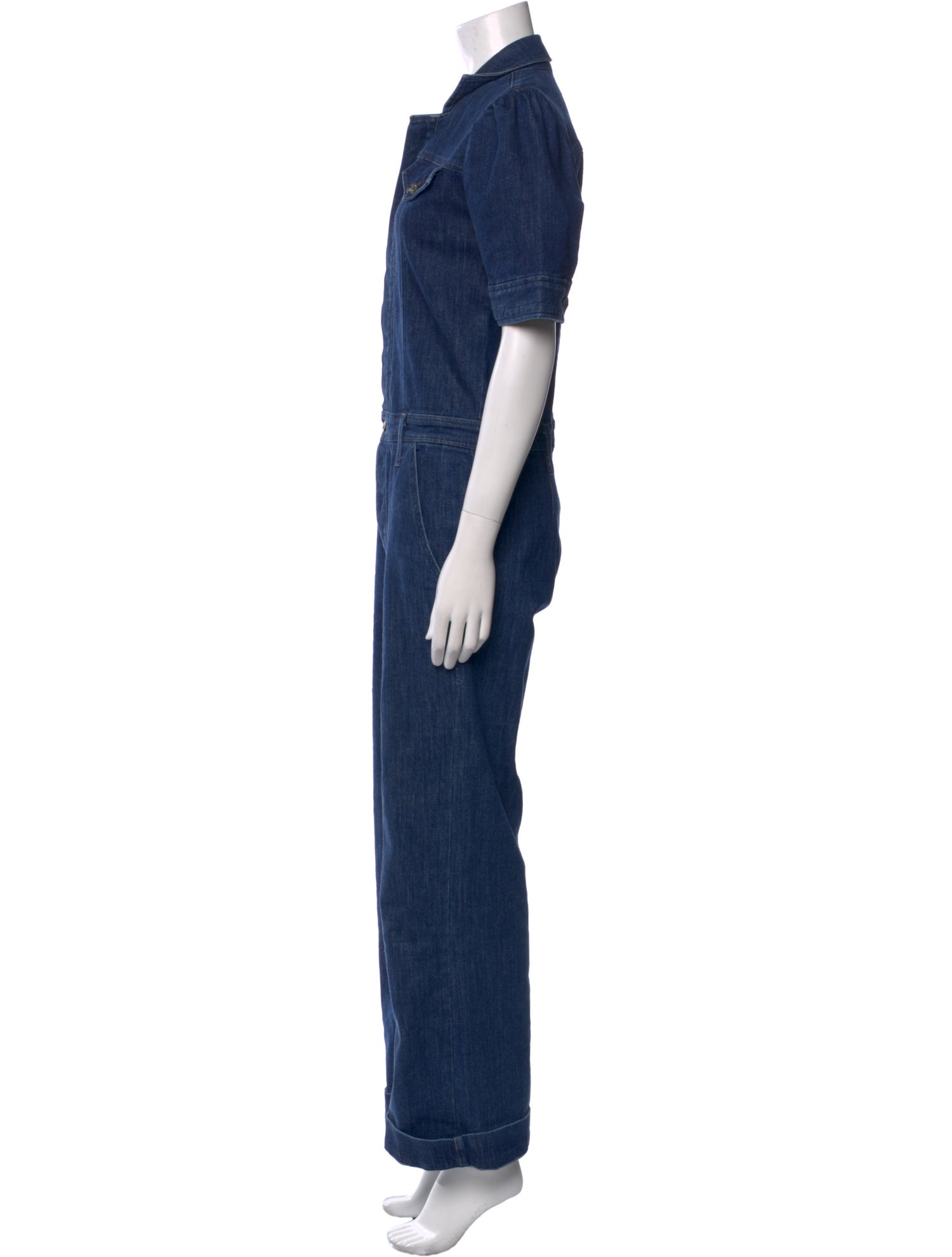 Hunza G V-Neck Jumpsuit