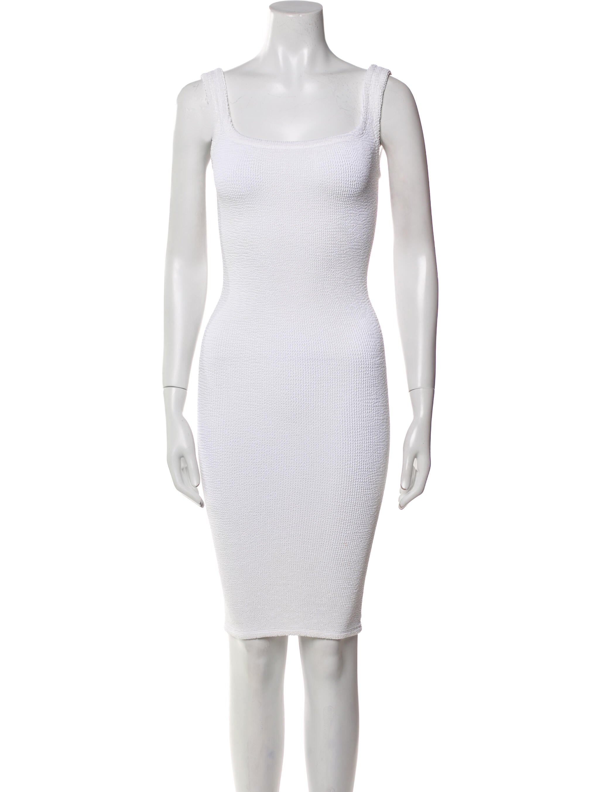 Hunza G Nylon Mini Dress