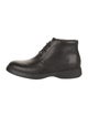 Hogan Leather Lace-Up Boots