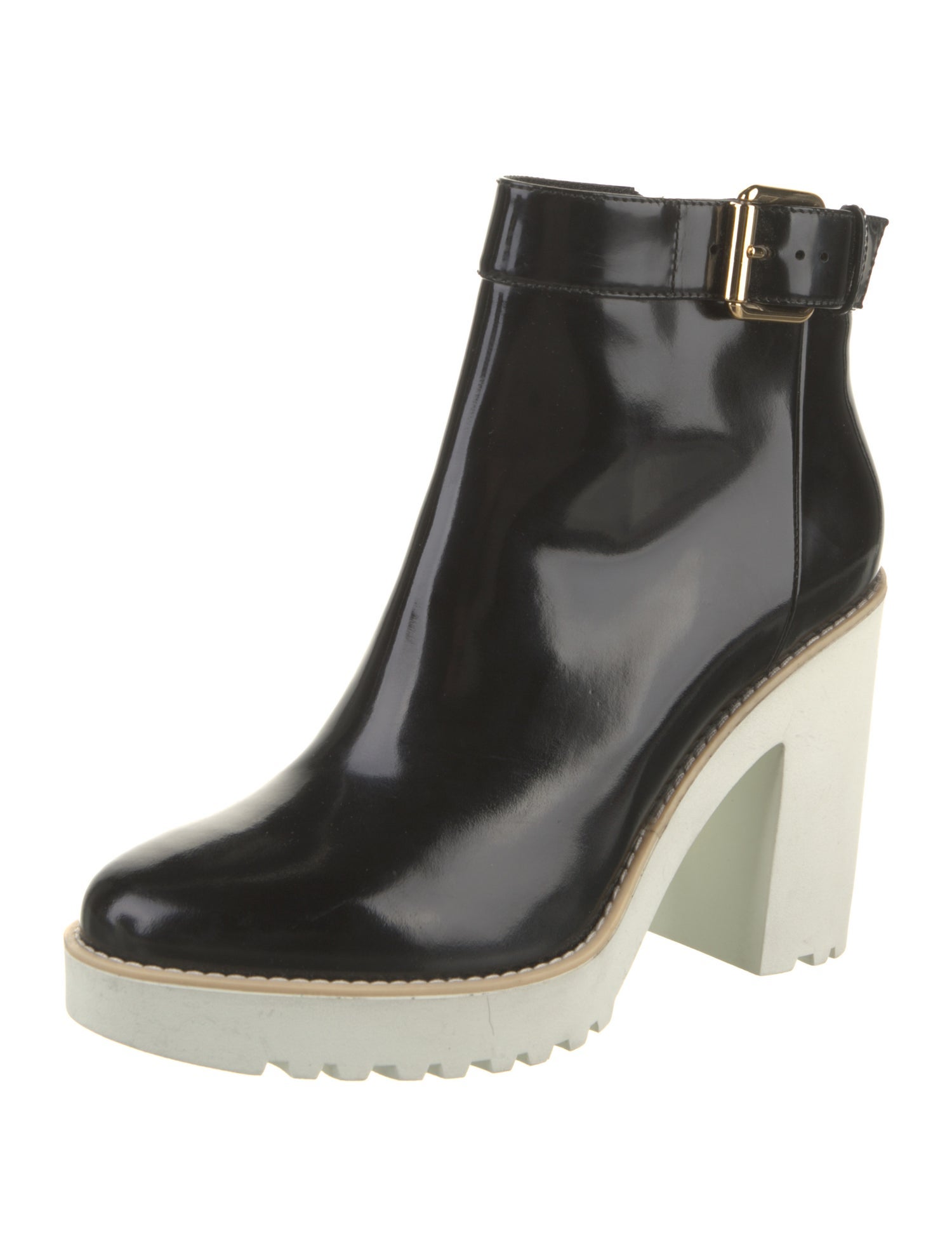 Hogan Patent Leather Boots