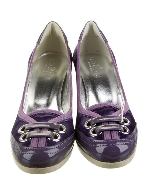 Hogan Satin Pumps
